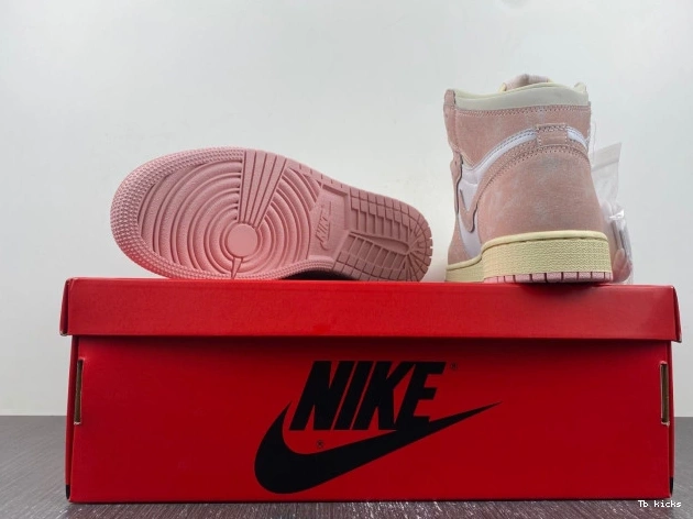 Reps TBK High Retro (Women's) Air Jordan FD2596-600 Washed Pink 1 OG 0818